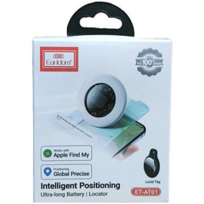 Earldom AirTag Intelligent Positioning Locator ET-AT01, λευκό