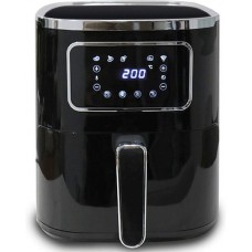 EUROLAMP ΦΡΙΤΕΖΑ ΑΕΡΟΣ ΜΕ ΑΠΟΣΠΩΜΕΝΟ ΚΑΔΟ 5L 1450W ΜΑΥΡΗ 300-70040