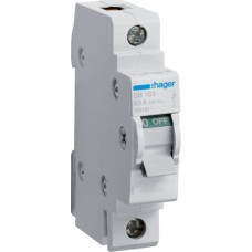 HAGER ΔΙΑΚΟΠΤΗΣ ΡΑΓΑΣ 63Α SB163