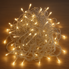 LIANOS 300Led Λαμπάκια All Flasher Με Επέκταση Και Μετασχηματιστή Ip44 ,Διάφανο Καλώδιο/Θερμό Λαμπάκι ,(5cm Απόσταση) 15 Μέτρα (Kelvin: 2.500 - 3.000)  62334