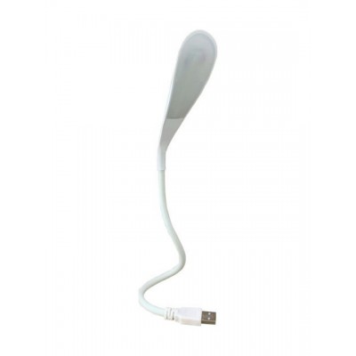 Επιτραπέζιο Φωτιστικό Γραφείου LED 3W 4000K με USB Λευκό 7009 Spotlight