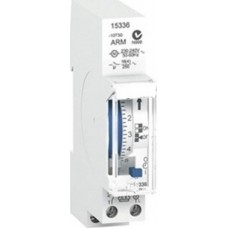 Geyer Αναλογικός Χρονοδιακόπτης Ράγας Ημερήσιος με Εφεδρεία 72 Ώρες  ER211M