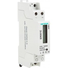 Geyer Μετρητής Παλμών Ηλεκτρολογικού Πίνακα Ψηφιακός Μονοφασικός 32A ER001E