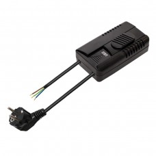 DIMMER ΔΑΠΕΔΟΥ 300W ΜΕ ΚΑΛΩΔΙΟ ΜΑΥΡΟ VK/DIM300/400/B