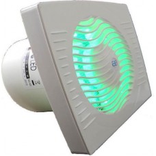 Mmotors Aerotron Aec-100 101-7988 Επιτοίχιος Εξαεριστήρας Μπάνιου 100mm Λευκός