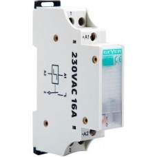 Geyer Ρελέ Ράγας Καστάνιας 16A Διπολικό με Τάση 12V ER116FE2