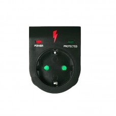 Geyer Μονή Εξωτερική Πρίζα Ρεύματος Ασφαλείας Μαύρη PA-GE3-01SD