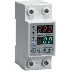 Elmark MN4 Μονοφασικός Επιτηρητής Τάσης Ράγας Ψηφιακός 41906