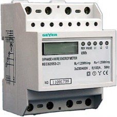 Geyer Μετρητής Παλμών Ηλεκτρολογικού Πίνακα Τριφασικός Ψηφιακός 100A ER815 26176694