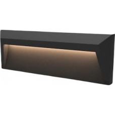 Geyer Επιτοίχιο Εξωτερικό Φωτιστικό Γκρι LOWS23080WSG