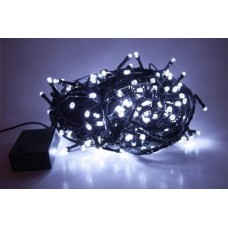 100 LED ΛΑΜΠΑΚΙΑ 8 ΜΕΤΡΑ ΛΕΥΚΟ ΜΕ ΠΡΟΓΡΑΜΜΑ IP20