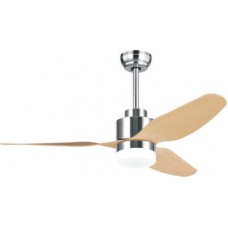 Zambelis Lights 19131 Ανεμιστήρας Οροφής 120cm με Φως και Τηλεχειριστήριο Μπεζ
