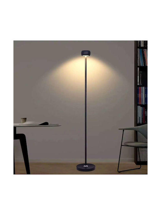 Atman LED Φωτιστικό Δαπέδου Υ160xΜ160εκ. 540lm Μαύρο LEG-FL2053