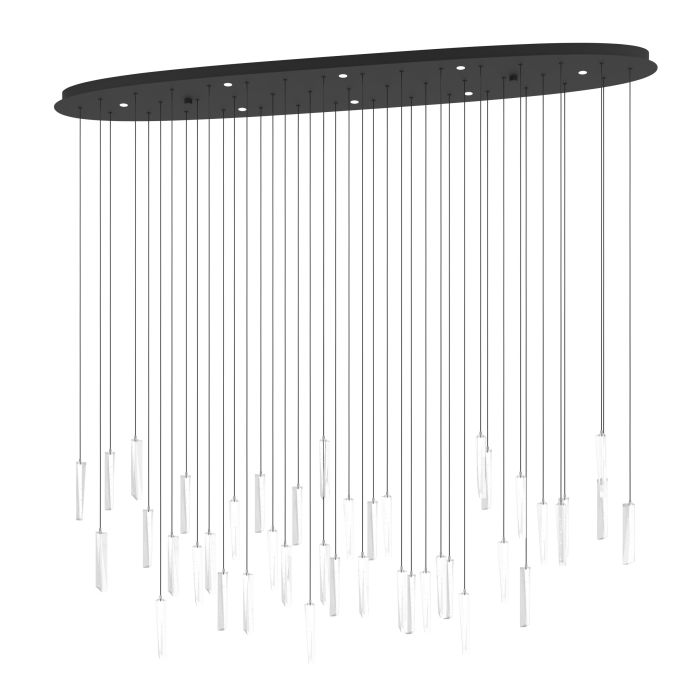 Eglo Κρεμαστό Φωτιστικό LED Ράγα Μαύρο 148x26x220εκ. 390349 - second view