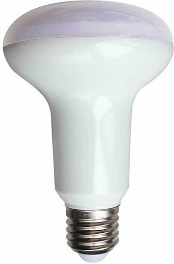 Eurolamp Λάμπα LED 12W 113mm για Ντουί E27 και Σχήμα R80 Θερμό Λευκό 1100lm 147-77458