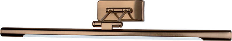 955PICASSO8/AB  ELMARK PICASSO ΑΠΛΙΚΑ LED 8W 4000K ΑΝΤΙΚΕ L495mm  	