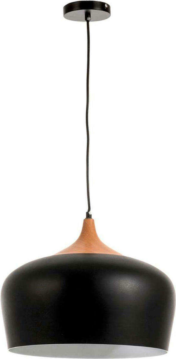 Inlight 4387 Κρεμαστό Φωτιστικό Μοντέρνο Μονόφωτο Μαύρο - μικρογραφία 4