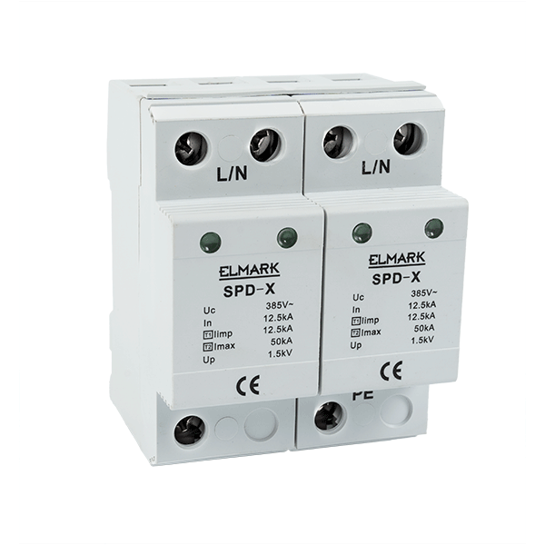  Elmark Αντικεραυνικό Πίνακα Μονοπολικό 12,5kA 64502 