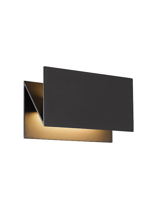 VK Lighting 02085 Επιτοίχιο Εξωτερικό Φωτιστικό LED IP54 Διπλής Δέσμης