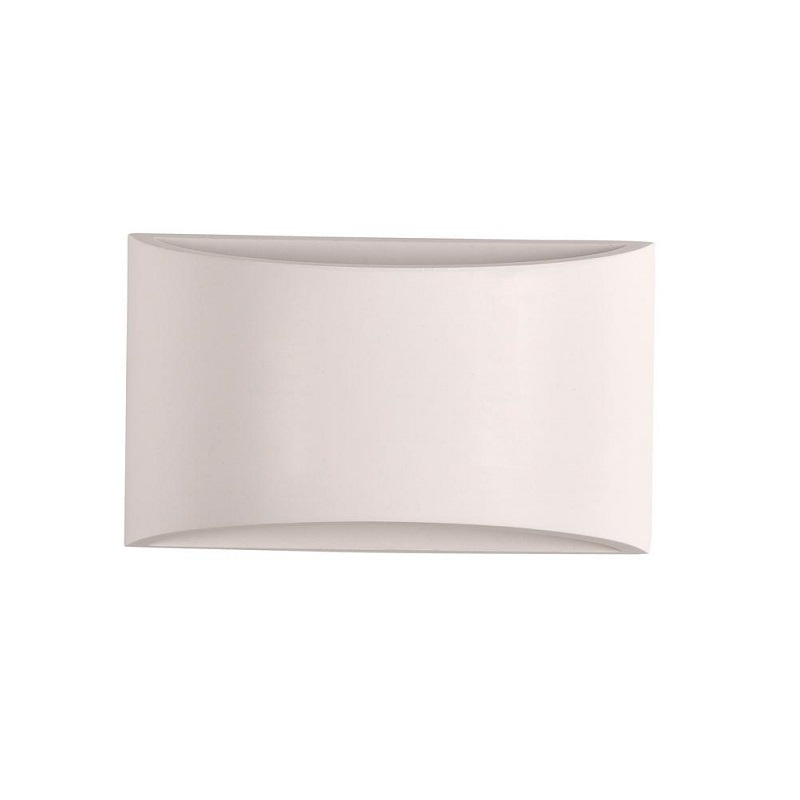 Geyer Μοντέρνο Φωτιστικό Τοίχου με Ντουί G9 Λευκό 20x12x8.5εκ. FGA20085UD