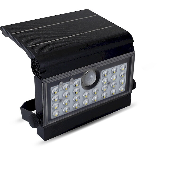 Geyer Στεγανός Ηλιακός Προβολέας LED 4W Ψυχρό Λευκό 6500K IP65 LSL-02A