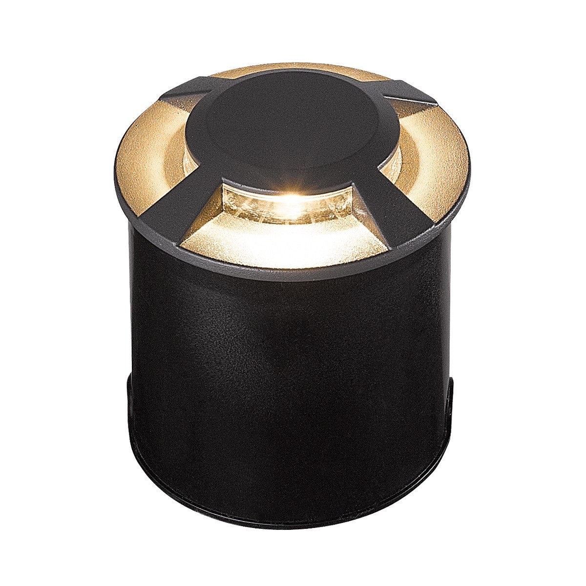  Φωτιστικό Δαπέδου Χωνευτό VK/02129/AN/4/W Φ12,5x14cm Led 227Lm 9W 3000K IP67 Anthracite VKLed 75169-362694 - second view