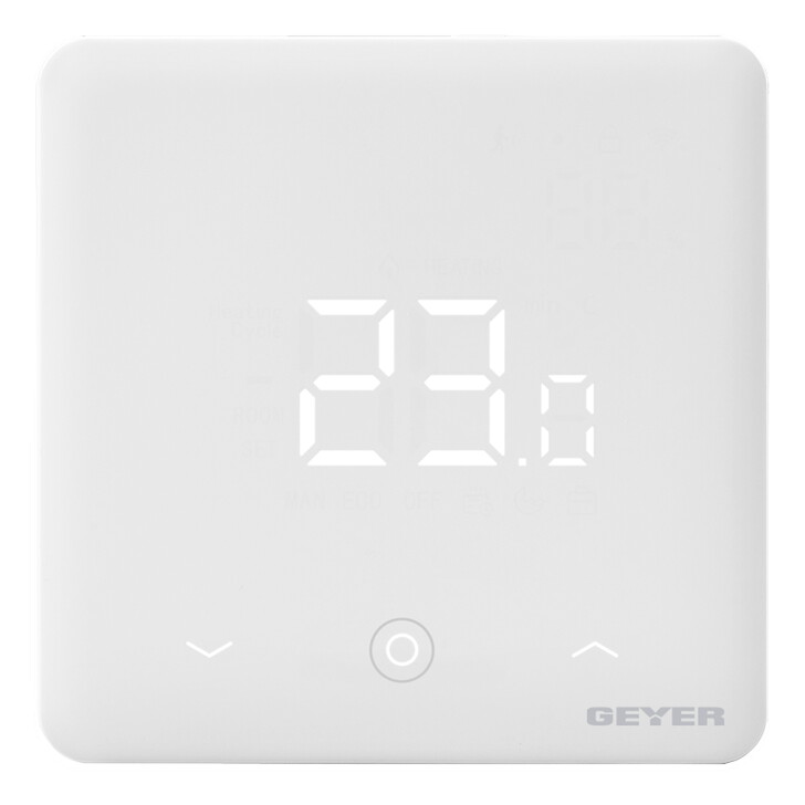 Geyer Ψηφιακός Θερμοστάτης Χώρου Smart με Wi-Fi GS-THWH-W