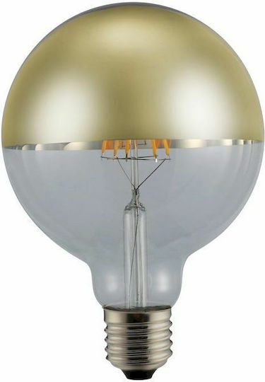 Geyer Λάμπα LED Αντεστραμμένου καθρέφτη χρυσό G95 6W E27 2700K 550lm dim - LFGNM276GD