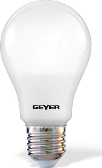 Geyer Λάμπα LED 8W για Ντουί E27 και Σχήμα A60 Θερμό Λευκό 650lm LAWE2781230