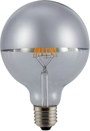 Geyer Λάμπα LED 6W για Ντουί E27 και Σχήμα G95 Θερμό Λευκό 480lm Dimmable LFGNM276SD