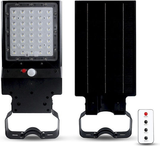 Geyer Ηλιακό Φωτιστικό Δρόμου 10W 1500lm Ψυχρό Λευκό 6500K με Τηλεχειριστήριο IP65 LSL-10A