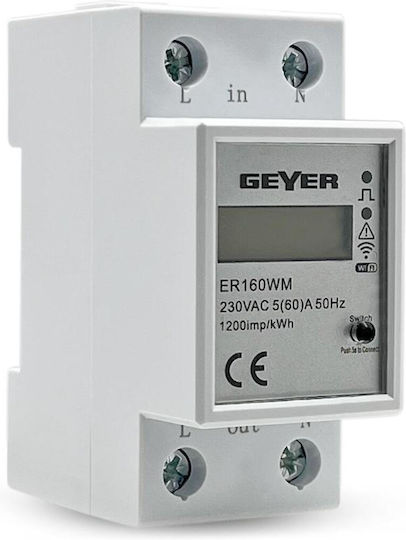 Geyer Αναλυτής Ενέργειας Ηλεκτρολογικού Πίνακα ER160WM