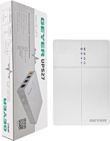 Geyer Αξεσουάρ CCTV Λευκό UPS27