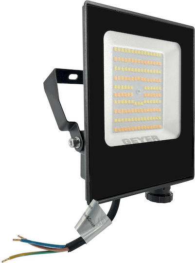 Geyer Στεγανός Προβολέας LED 50W Θερμό Λευκό 3000K IP65 LPRM50XA - second view