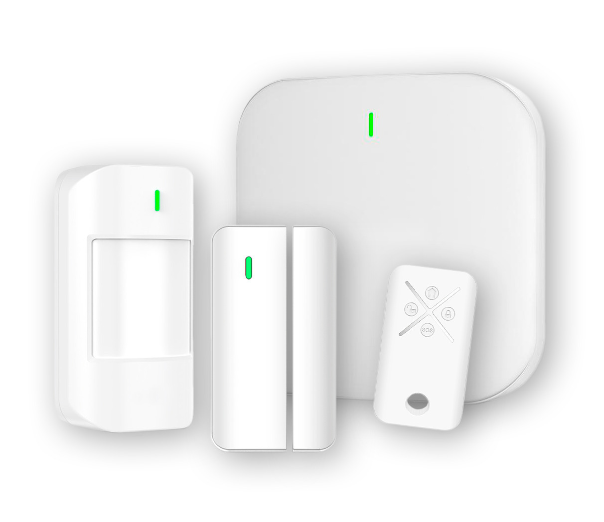 Βασικό Κιτ Smart Ασύρματου 4G LTE / Ethernet Συναγερμού GOLMARSAFE GO2108100 