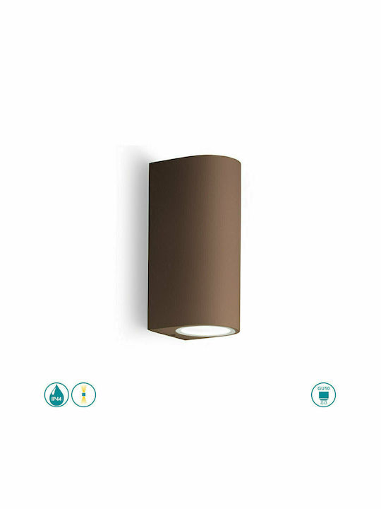 Απλίκα Εξωτερικού Χώρου Gea Luce Vejo GES905 Σκουριά Χαλκού - second view