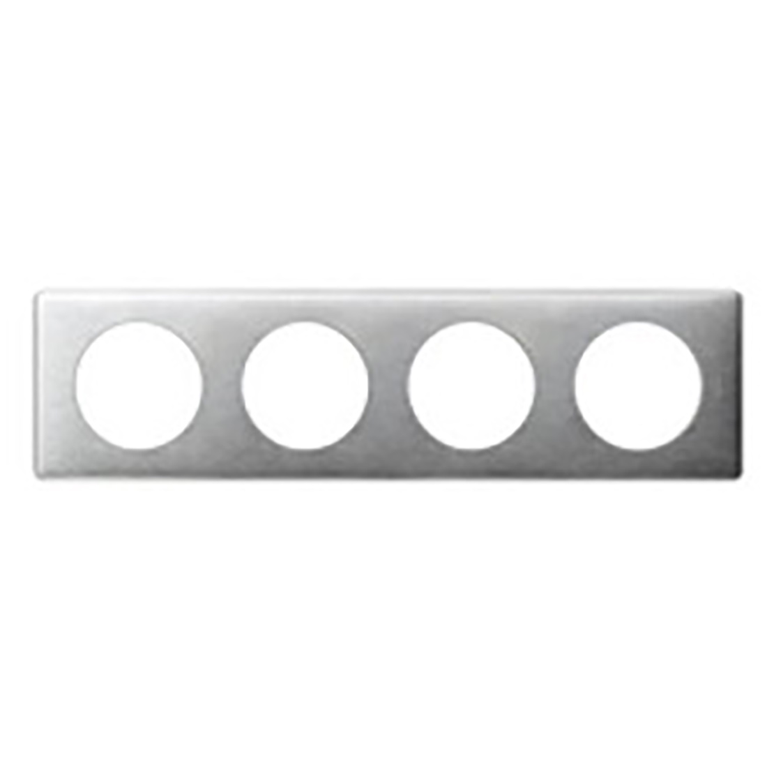 Legrand Πλαίσιο 4 Θέσεων Αλουμίνιο Celiane Anodised 068924 