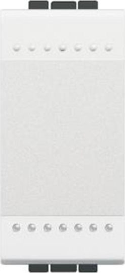 Legrand Living Light Χωνευτός Διακόπτης Τοίχου Μονός χωρίς Πλαίσιο Λευκός N4005N