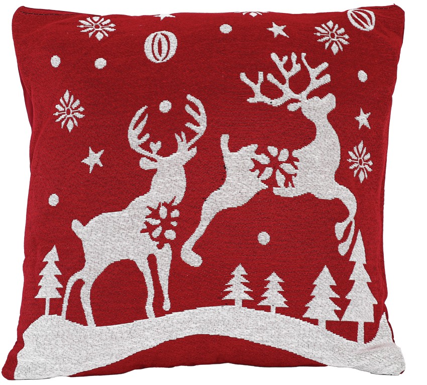LIANOS Χριστουγεννιάτικο Διακοσμητικό Μαξιλάρι Ho Ho Ho 45 x 45cm , 450gr 26304
