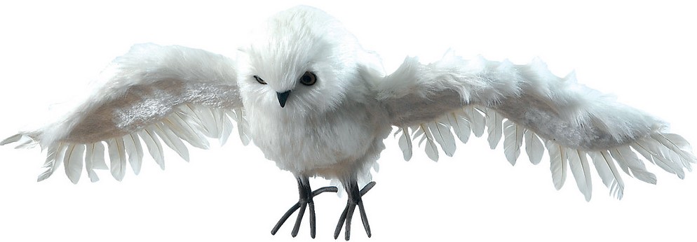 Lianos Χριστουγεννιάτικη Λούτρινη Φιγούρα Κουκουβάγια Λευκή Ύψους 70εκ. 653170990B