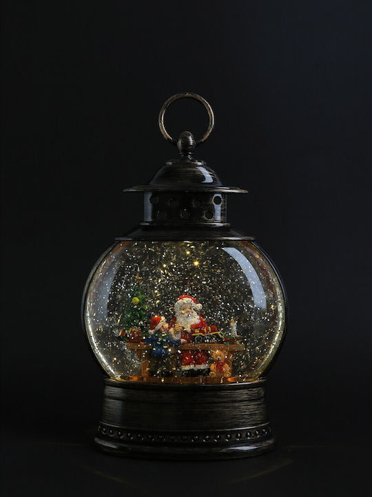 ΧΡΙΣΤΟΥΓΕΝΝΙΑΤΙΚΟ ΦΑΝΑΡΙ ΦΑΡΔΥ ΧΙΟΝΟΜΠΑΛΑ ΜΕ ΑΓΙΟ ΒΑΣΙΛΗ, ΗΧΟ ΚΑΙ ΦΩΣ 26CM WDL1984A