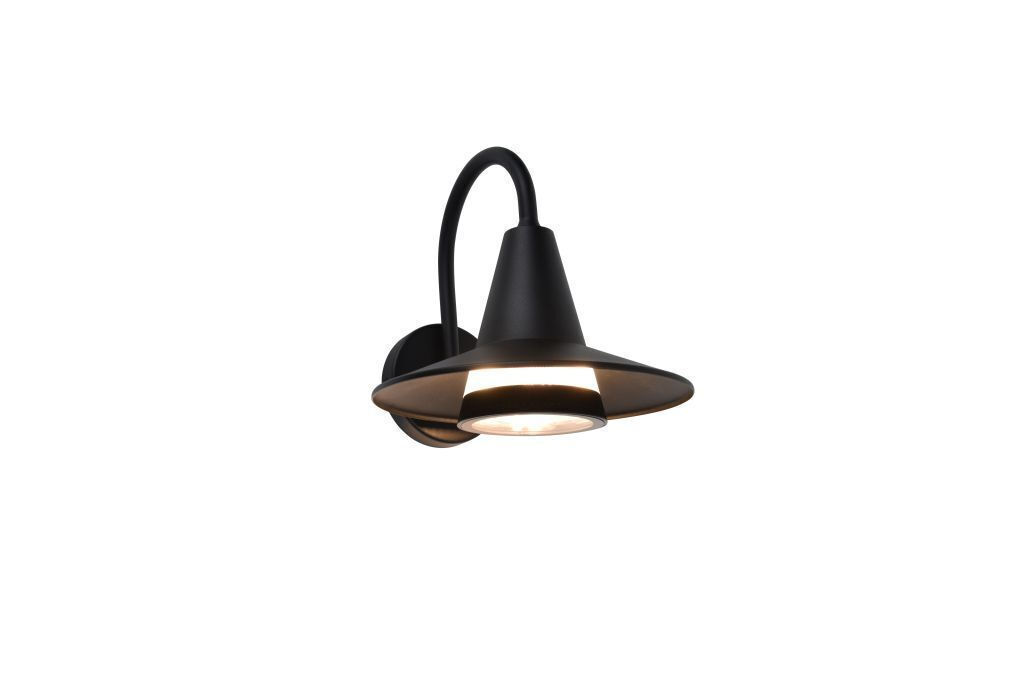LUTEC ΑΠΛΙΚΑ ΤΟΙΧΟΥ LED ΕΞΩΤΕΡΙΚΟΥ ΧΩΡΟΥ ΜΑΥΡΗ SWAN 5213901012 