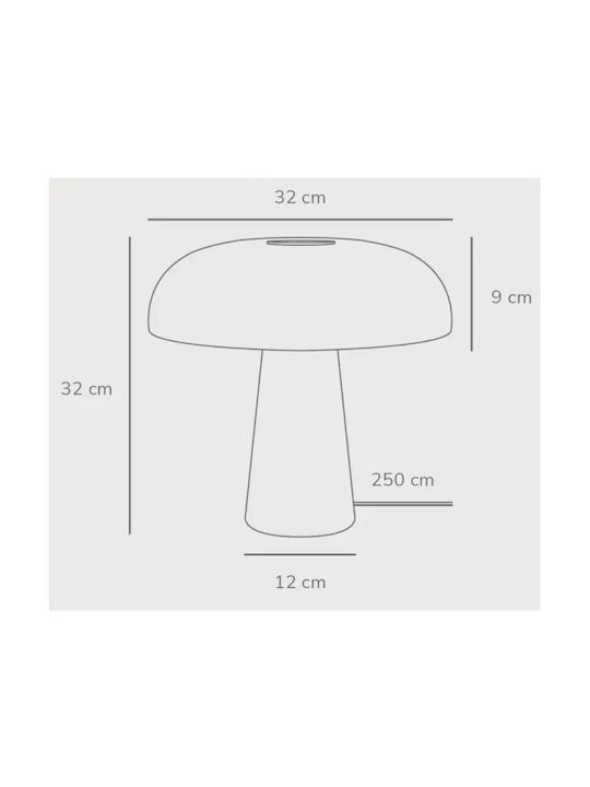 Nordlux Επιτραπέζιο Φωτιστικό 1xΕ14 Μάρμαρο Γυαλί 32cm Glossy DFTP - Λευκό 2020505001 - second view