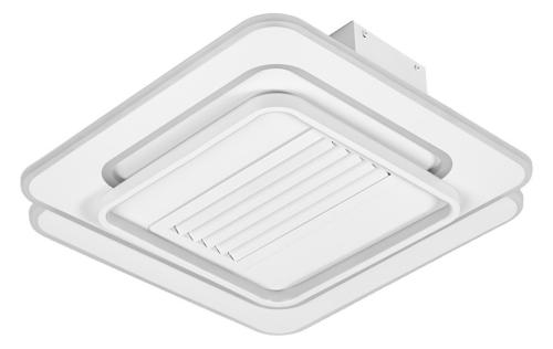 LEDVANCE  Ανεμιστήρας οροφής τετράγωνος 55W CCT λευκό 3000K–6500K 4099854397677