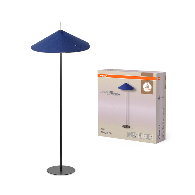 OSRAM DECOR FLIP FLOOR E14 BLUE 4058075848627 - μικρογραφία 2