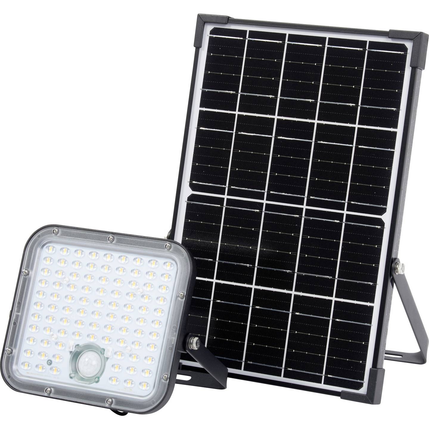 OSRAM HOMELIGHTING Endura Flood Split Solar Sensor 30W 840 με τηλεχειριστήριο – Ηλιακός Προβολέας Κήπου με Αισθητήρα 4099854429439
