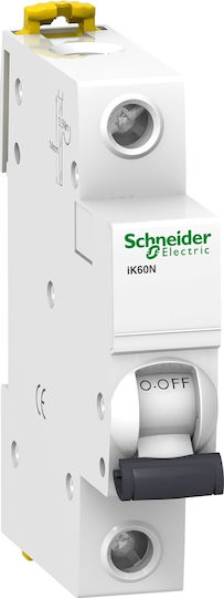 Schneider Electric Αυτόματη Ασφάλεια 20A Μονοπολική C 6kA Acti 9 iK60N A9K24120