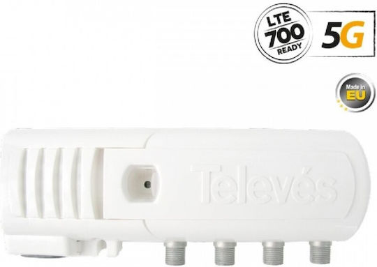 Televes F 5g Lte 110dbuv V Ενισχυτής Γραμμής 552220