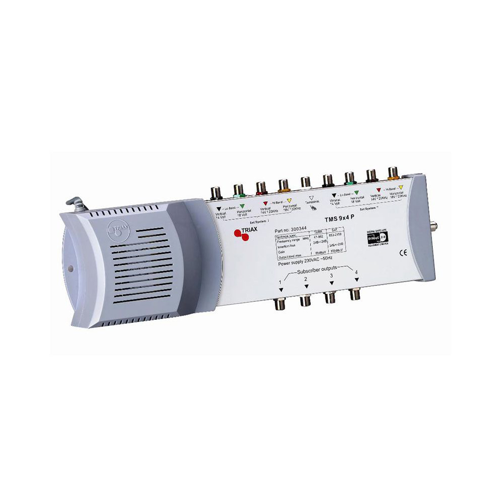 Triax TMS-94P Stand Alone Multiswitch 9×4