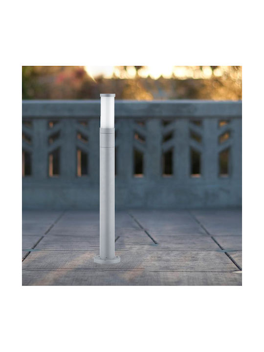 Viokef Cavo Φωτιστικό Κολωνάκι Εξωτερικού Χώρου 30W IP65 για Ντουί E27 Γκρι 4036800 